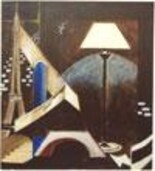 Schilderij getiteld "paris" door Peter T. De Valois, Origineel Kunstwerk