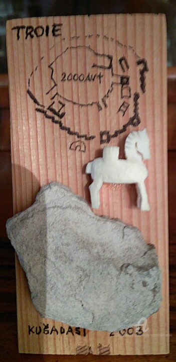 Pour me rapeller 雕塑, 3.7x1.8 in