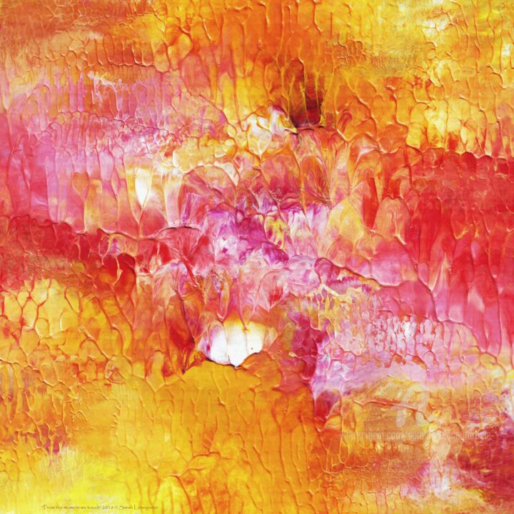 Digital Arts titled "From the moment we…" by Sarah Leseigneur, Original Artwork, Gouache