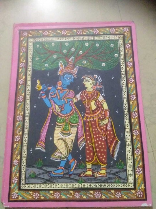 Pattachitra Painting, 12x9 in
