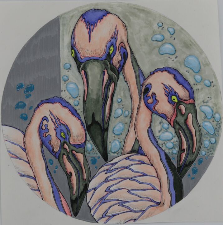 图画,  7.8x7.8 in 