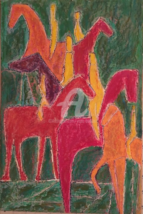 绘画,  27.6x20.5 in 