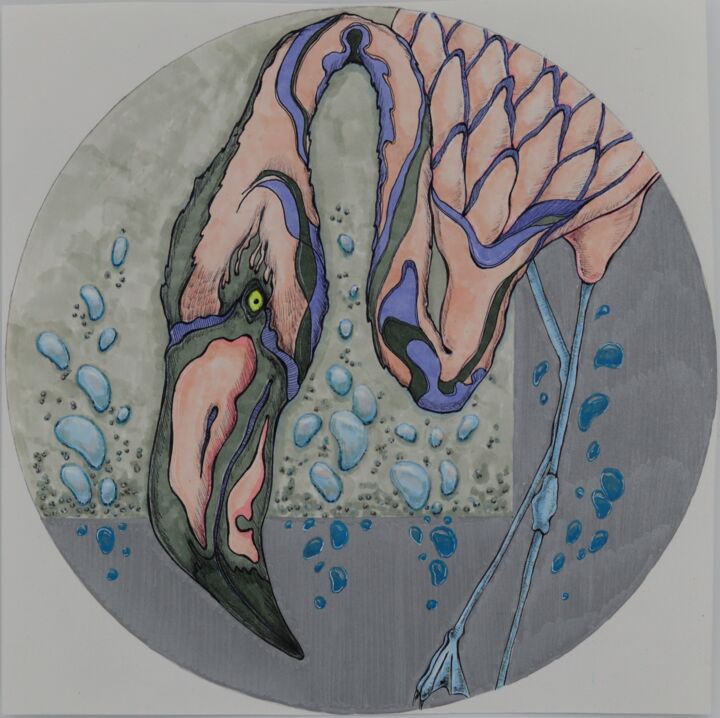 图画,  7.8x7.8 in 