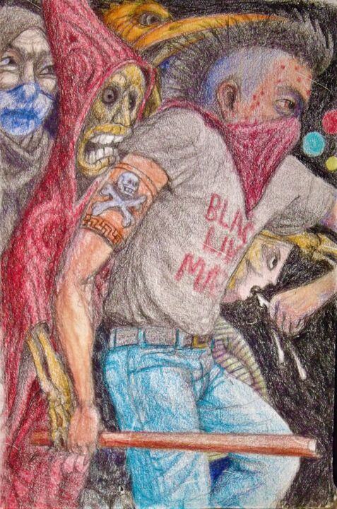 Antifa 图画, 8x6 in