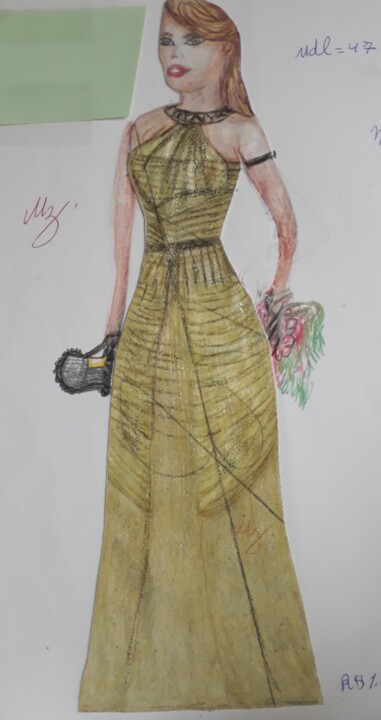 Princesa EUGENE 绘画, 11x7.9 in