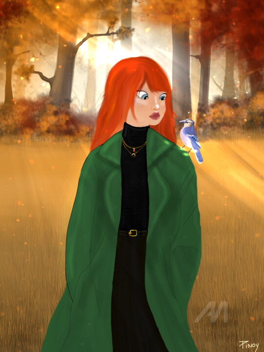 "Journée d’automne" başlıklı Dijital Sanat Opinoy tarafından, Orijinal sanat, Dijital Resim