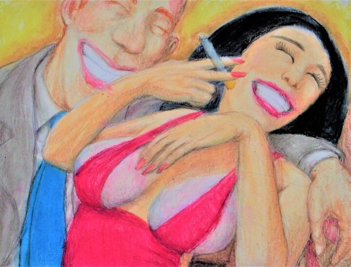 Laughter 图画, 9x12 in