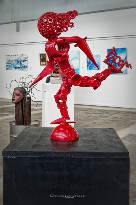 雕塑,  13.8x9.8 in 