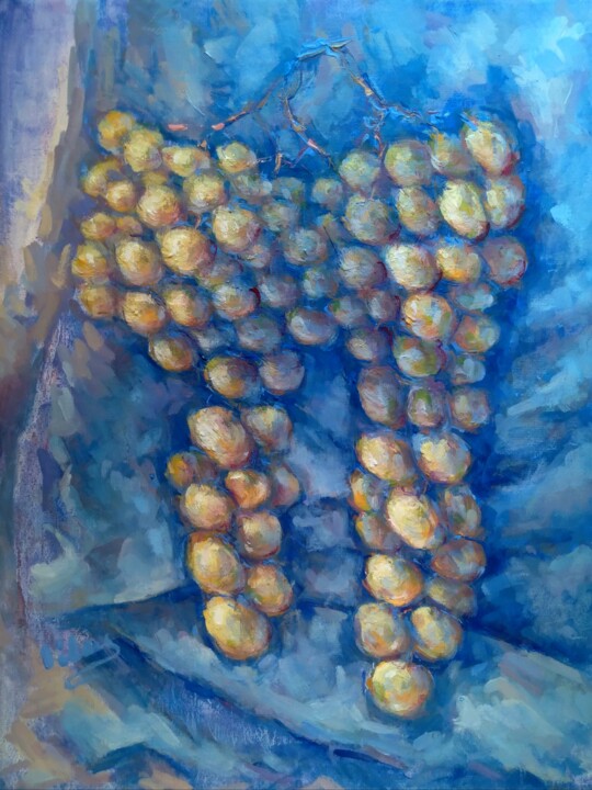 Bunch of Grapes - II 绘画, 16x12 in
