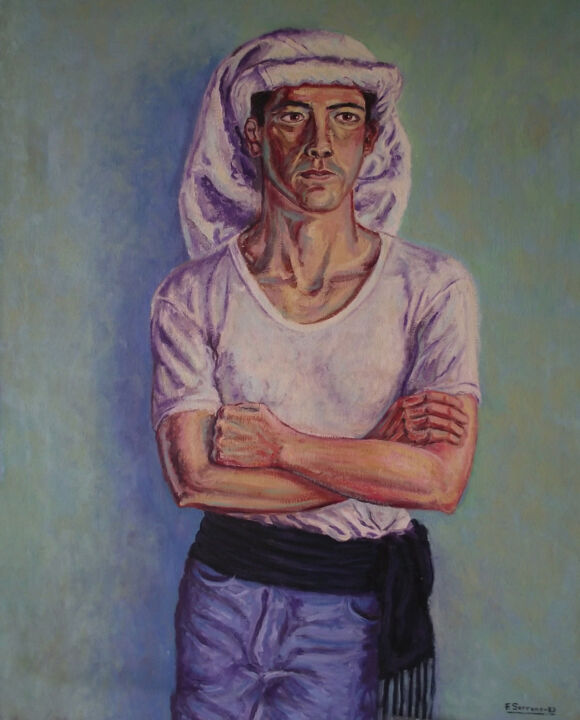 绘画,  36.2x28.7 in 