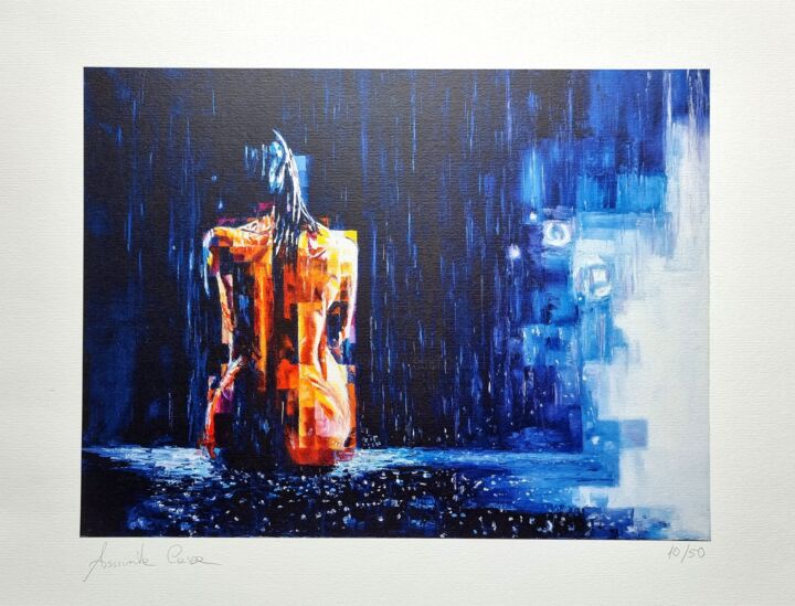 Printmaking,  12.6x16.1 in 