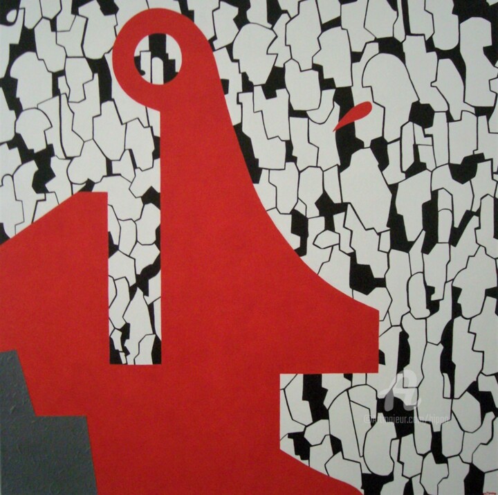 绘画,  31.5x31.5 in 