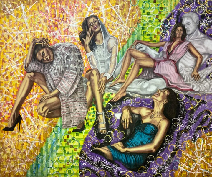 Chamber of Beauty 绘画, 59.1x70.9 in