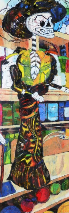 绘画,  47.2x15.8 in 