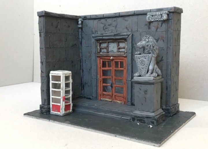 The Front Door 雕塑, 7.5x9.8 in