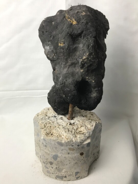 Grido muto 雕塑, 10.6x5.1 in