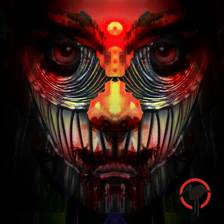 Digital Arts titled "Awatar Azkeel:" by Dariusz Demoon Madaj, Original Artwork, Digital Painting