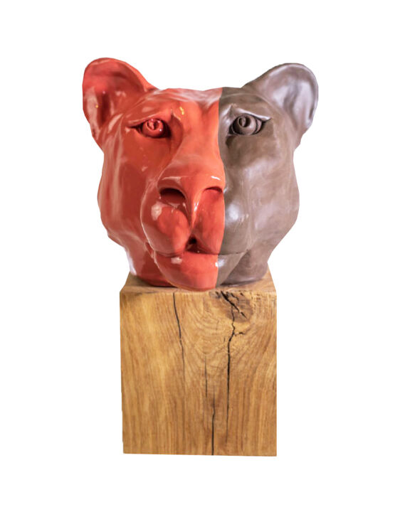 Sculptuur getiteld "NALA" door Loma, Origineel Kunstwerk, Polymeer klei