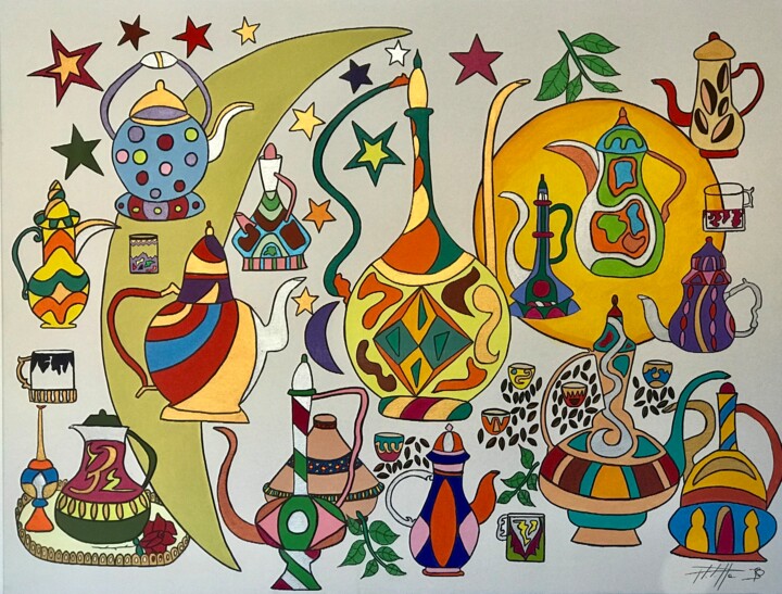 绘画,  35x45.7 in 