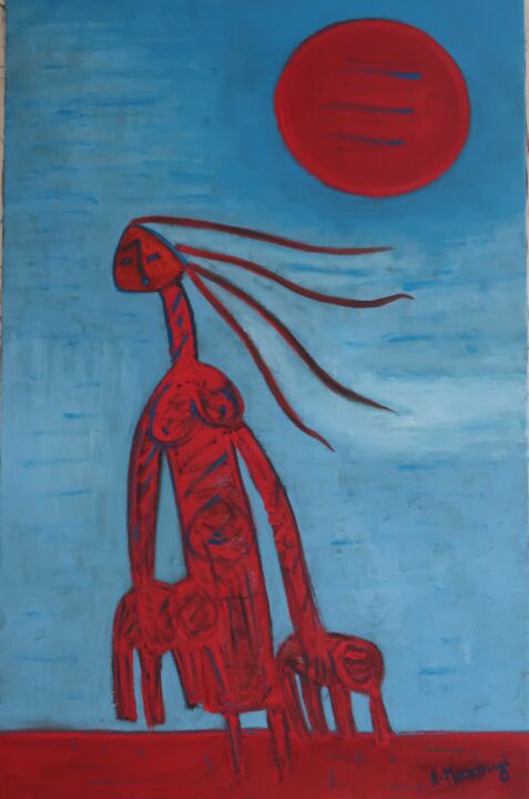 MEDEA 绘画, 36.2x23.6 in