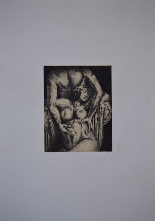 Amour Gravures & estampes, 19,7x14,2 in