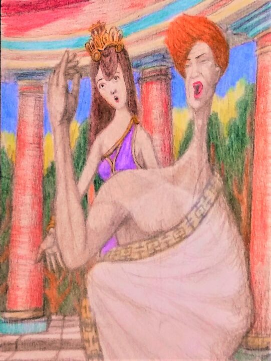 L 'incoronazione di Poppea 图画, 12x9 in