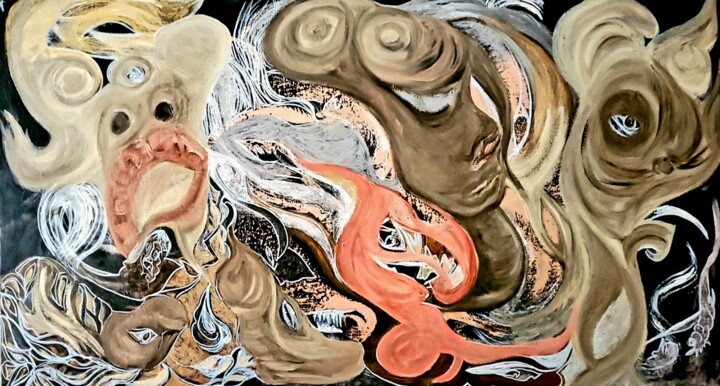 Суета 绘画, 23.6x31.5 in