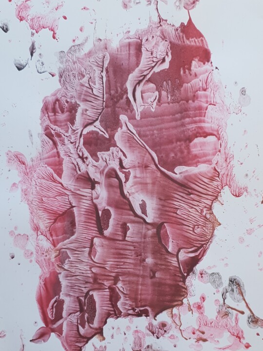 Peinture intitulée "100" par Chamartin, Œuvre d'art originale, Acrylique