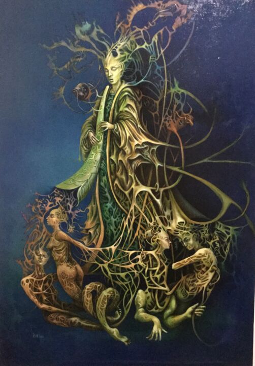 Evocación sonora 绘画, 44.1x31.5 in