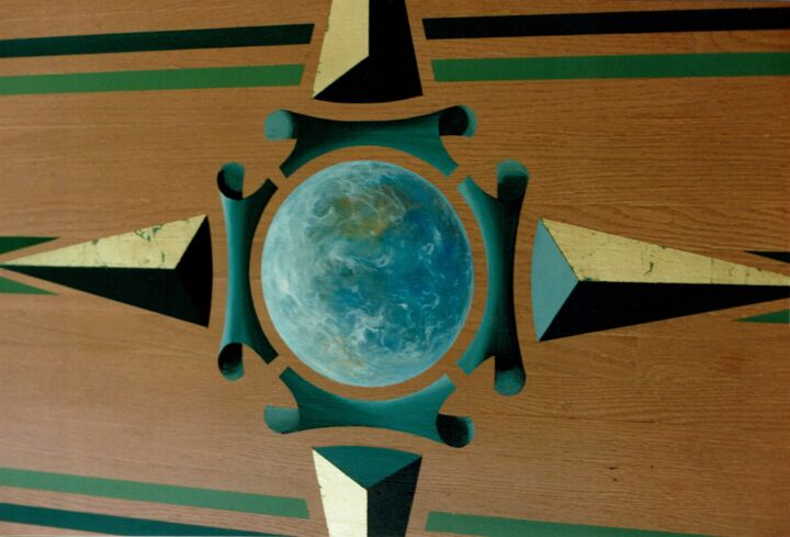 Services décors à Miami-Beach, en sculptures de la planète 雕塑