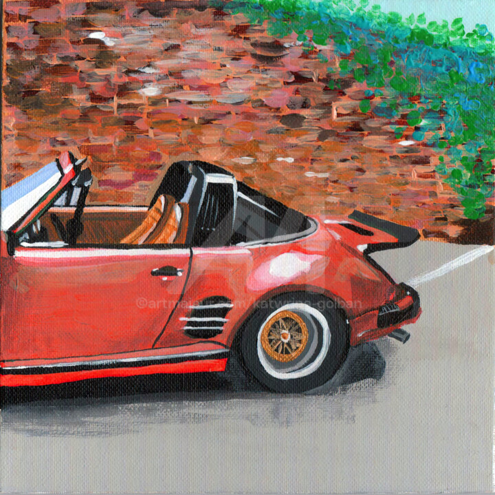 绘画,  8.7x9.5 in 