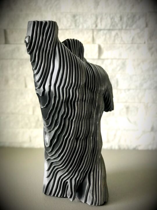 Eros (07) 雕塑, 13.4x9.1 in