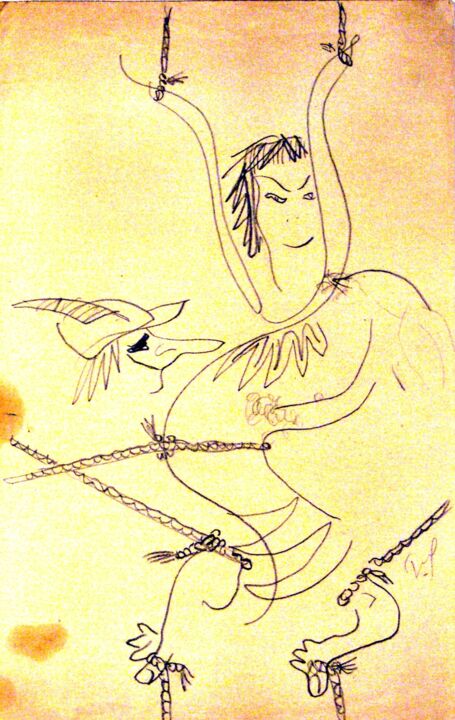 图画,  9.8x5.9 in 