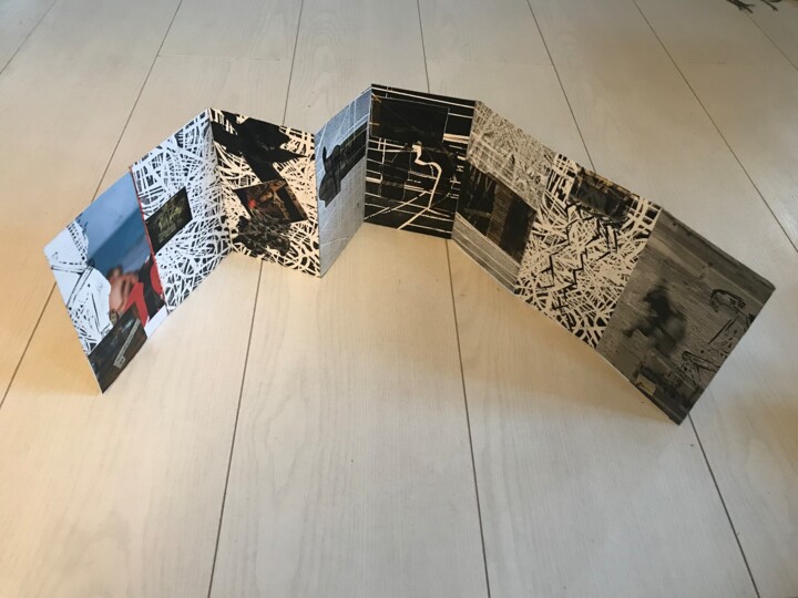 Gravures & estampes intitulée "Au bord" par Sophie Le Tellier, Œuvre d'art originale, Linogravures