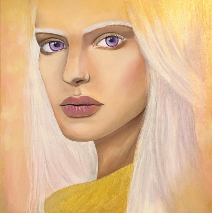Angel 绘画, 19.7x19.7 in