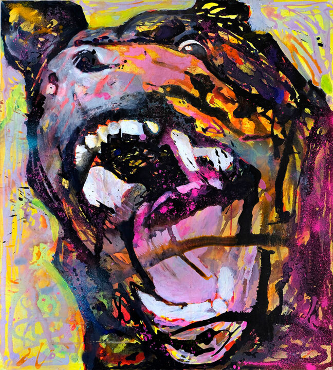 Rothweiler 绘画, 35.4x31.5 in