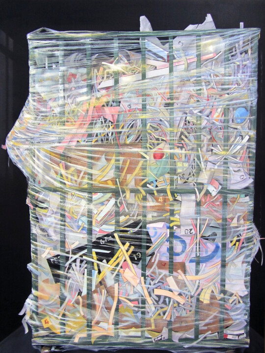 Gabia de papers 绘画, 45.7x35 in