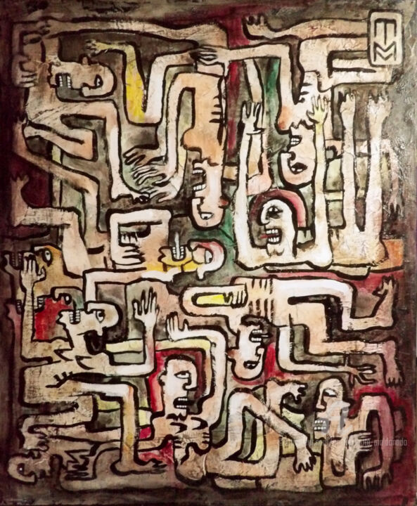绘画,  28.5x23.8 in 
