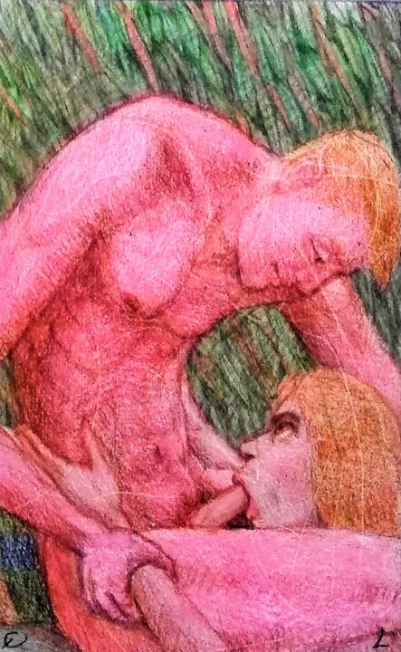 图画,  8x5.5 in 