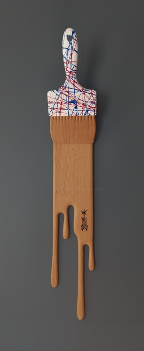 Bois massif / COOLure #9 雕塑, 32.7x5.5 in