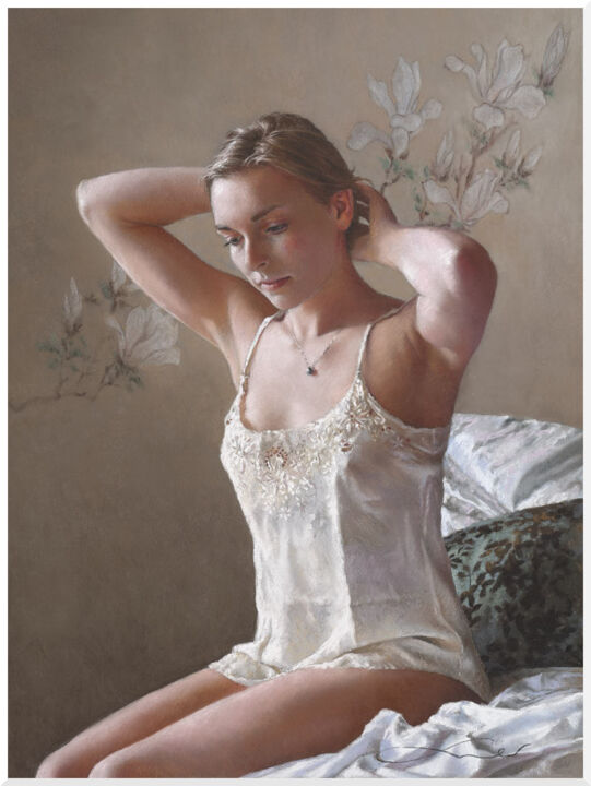 Drawing titled "Reproduction Fine-A…" by Nathalie Picoulet, Original Artwork, Pastel