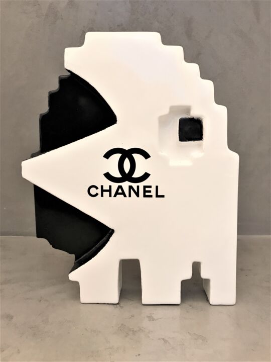 Art-cade Bites luxury series Chanel - Score 020 雕塑, 9.8x7.9 in
