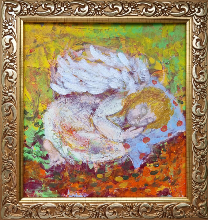 绘画,  5.9x5.5 in 