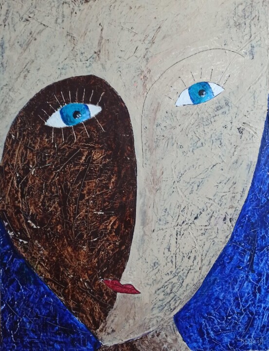 Portrait 绘画, 45.5x34.8 in