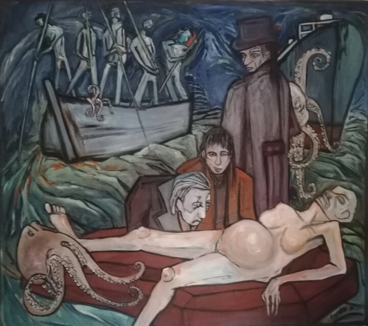 Reborn 绘画, 59.1x66.9 in