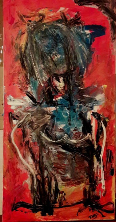Lili 绘画, 39.4x19.7 in