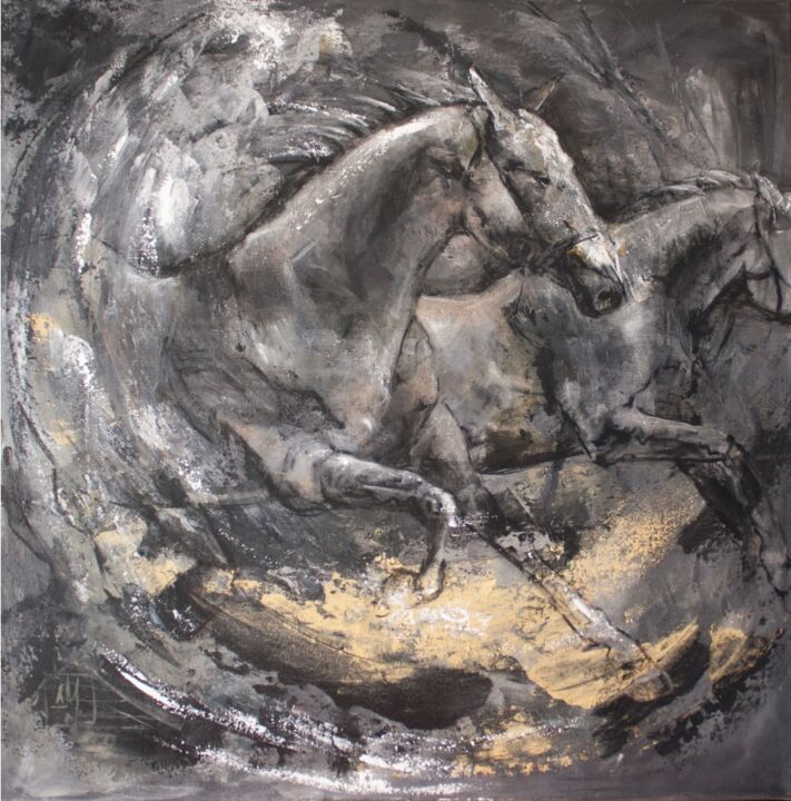 绘画,  31.5x31.5 in 