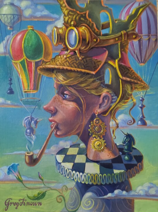 Favourable wind 绘画, 15.8x11.8 in