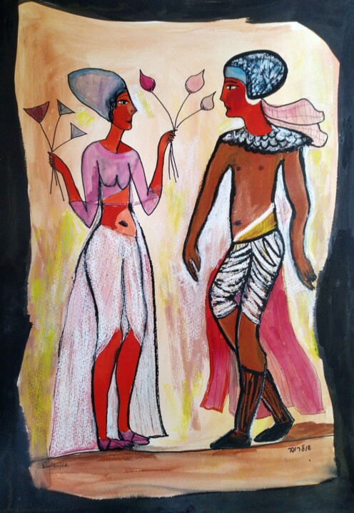 Ancient Egypt 2 图画, 26.8x19.7 in