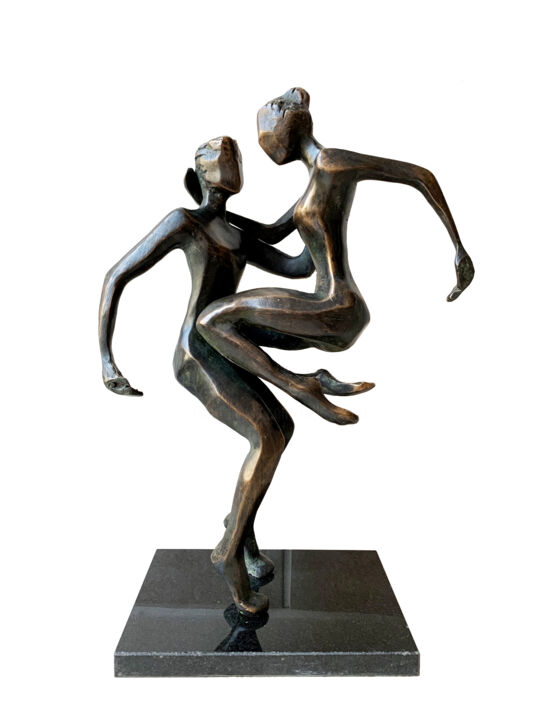 Wild dance 雕塑, 15x5.5 in